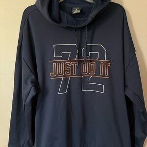 Nike Blue Athletic Sweater Just Do It